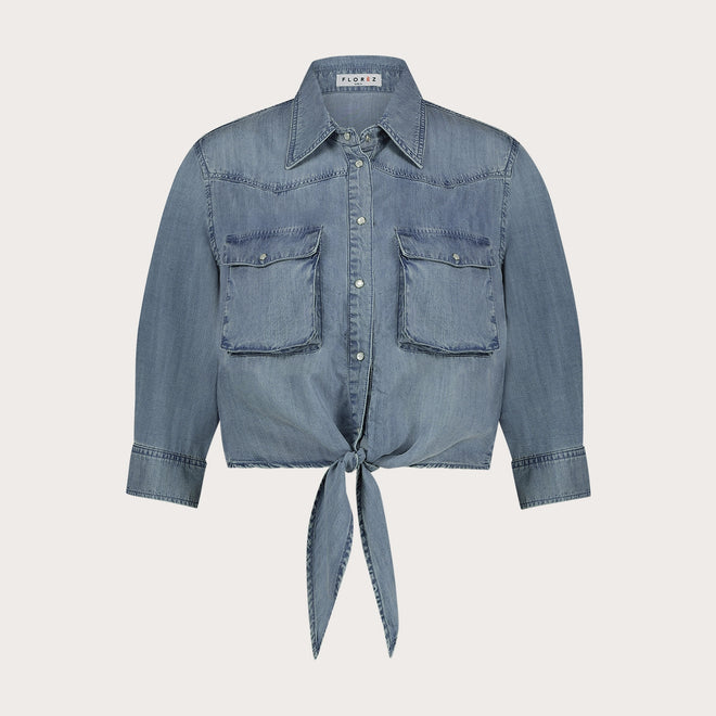 Rosie Blouse | Light Blue