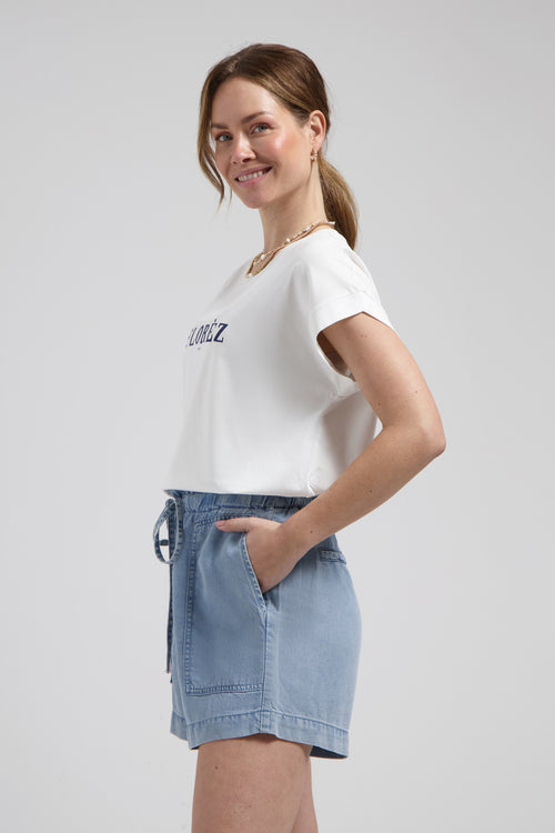 Fien T-shirt | White