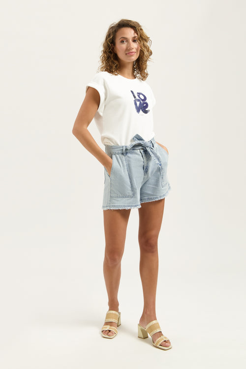 Sienna Short | Light Blue