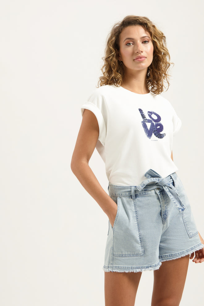 Sammy T-Shirt | Wisper White