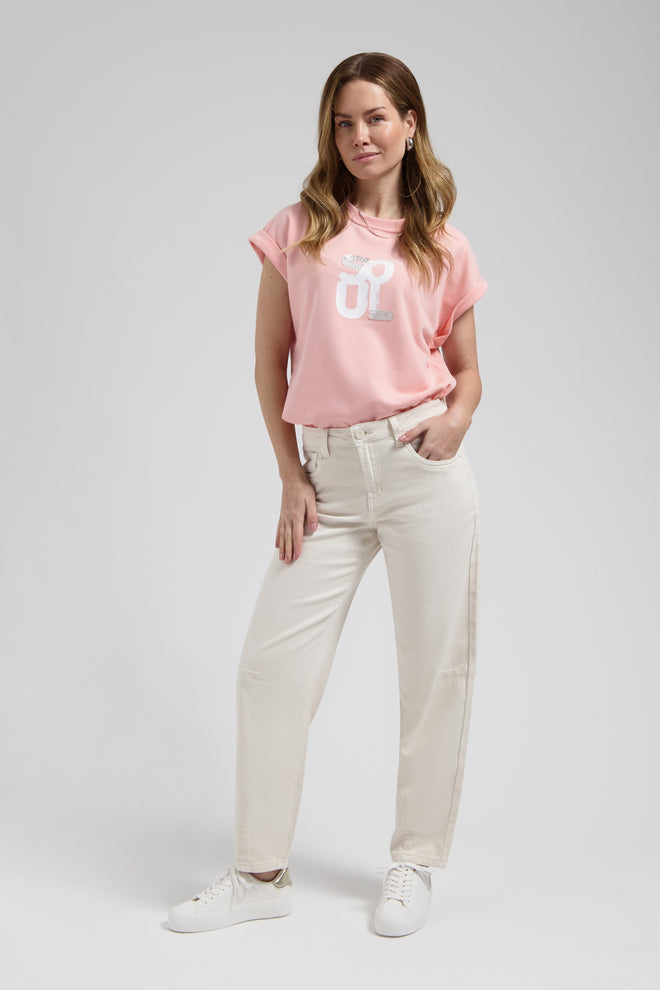 Bella T-shirt | Pinky rose