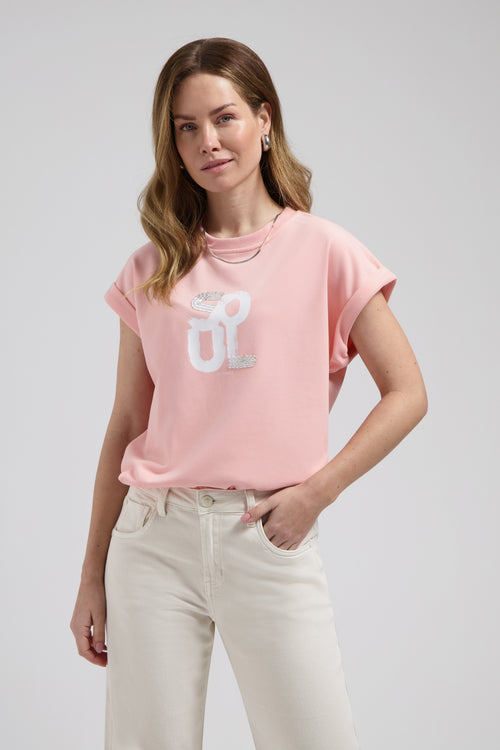 Bella T-shirt | Pinky rose