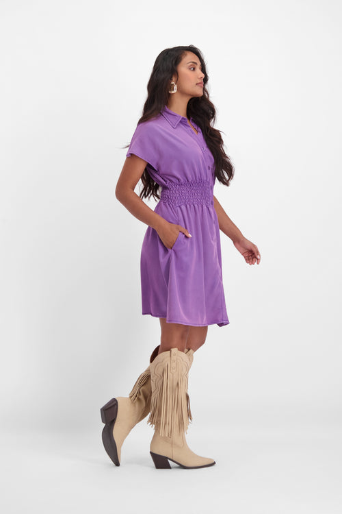 Stella Dress | Purple Rain