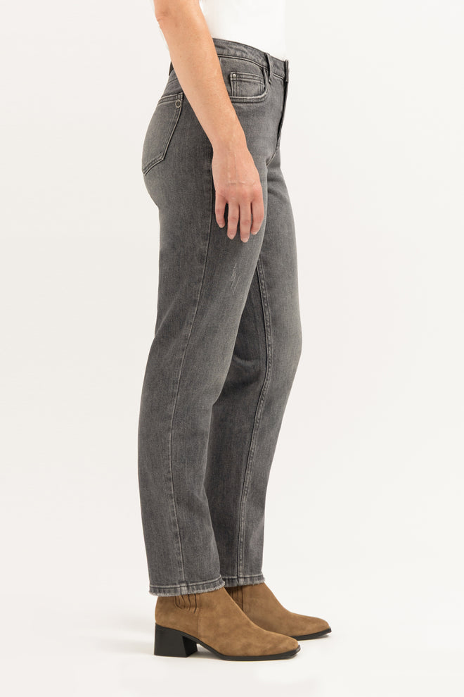 The Royal Mom Fit | Grey