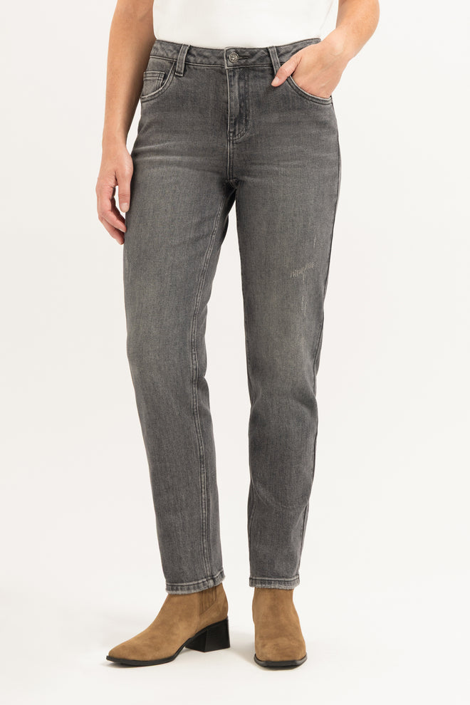 The Royal Mom Fit | Grey