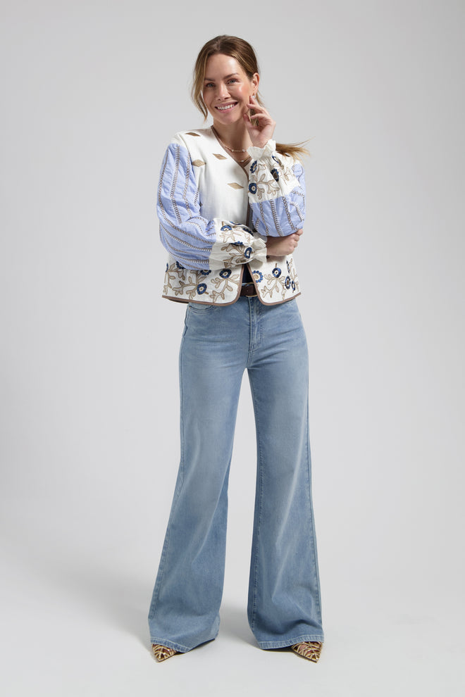 Loïs jacket | Multicolour print