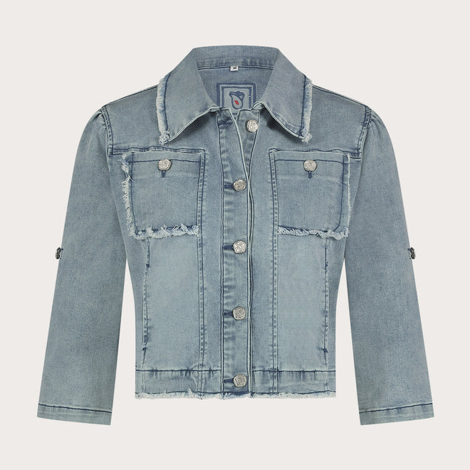 Zaza Jacket | Light Blue